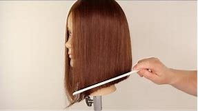 How To Cut An A-line Bob Haircut