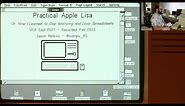 Apple Lisa 7/7 Office System Demo