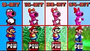Super Mario Bros. 2 (USA) 8-BIT vs 16-BIT vs 32-BIT vs 64 BIT