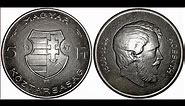 5 forint, 1947: Second Hungarian Republic — silver coin of Hungary