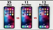 iPhone XS Max vs iPhone 11 Pro Max vs iPhone 12 Pro Max Speed Test & Benchmark Test in 2023!