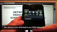 How to Unlock Samsung Galaxy S2 II (SGH-i727 SGH-i777 SGH-T989 LTE Skyrocket) by Code AT&T T-Mobile