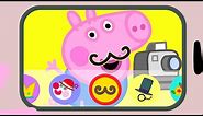 Fun Filters On Daddy Pig's Mobile Phone! 🤡 | Peppa Pig Tales
