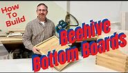 Building Bottom Boards for Langstroth Beehives. Free Plans!