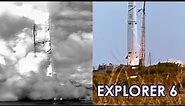 EXPLORER 6 Launch - Thor-Able (1959/08/07)