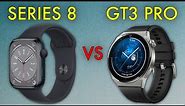 Apple Watch 8 vs Huawei Watch GT3 Pro | Full Specs Compare Smartwatches