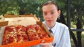 Little Caesars NEW Bacon Wrapped Deep Deep Dish Pizza Review