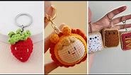 Crochet Key Chain Wristlet/ Easy Crochet Projects/ Crochet Tutorial