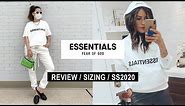 ESSENTIALS FEAR OF GOD | Clothing Review, Sizing + What I Got From SS2020