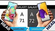 Samsung Galaxy A71 VS Galaxy A72