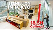 Inside a $13 Million Ultra Luxury Condo in Tokyo | Japanese Apartment Tour
