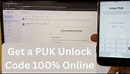 SIM Unlock PUK Code on iOS and Android (Available in all Carriers Worldwide)