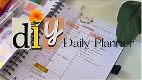 DIY Daily Planner | How to make your own planner from scratch using a notebook