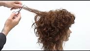 Curly Shag Haircut Tutorial