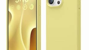Elago Silicone Case Yellow iPhone 15 Pro Max