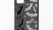 Cavka Matte Black Phone Case compatible with - Samsung Galaxy A03S 2021 - Trending Bats Protective Rubber Back Cover Cute Spooky Bumper Lightweight Shock Resistant Goth Halloween Cool Silicone for Men