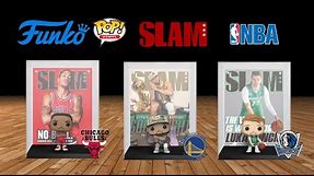 "Dunking Fandom: Unwrapping SLAM Magazine Funko Pop Collection - Rose, Curry, & Doncic! 🏀"