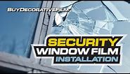 Security / Safety Window Film Installation Guide by BDF BuyDecorativeFilm