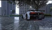 4k Live Wallpaper White Lamborghini