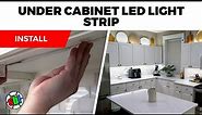 How to Install Under Cabinet LED Strip Lights