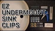 How To Install EZ Undermount Sink Clips & Strength Test!