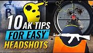 10 AK Tips For EASY HEADSHOTS - CS:GO