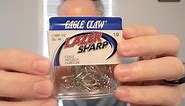 Eagle Claw Laser Sharp Kahle Offset Fishing Hooks 1/0