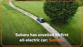 Japan's Subaru unveils first all-electric car, developed with Toyota