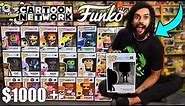 Showing My ENTIRE CARTOON NETWORK 90S/2000S FUNKO POP COLLECTION!! *BIGGEST CARTOON COLLECTION!..*