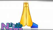 Is the “prayer hands” emoji really a “high-five”?