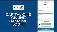 capitalone.com Login: How to Login Capital One Online Banking Account 2021?