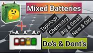 [Eng] How to Parallel Different types of Battery | Mix Size, Chemistry, Topology, Age, AH Rating