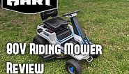 Revolutionizing Lawn Care : Walmart's Hart 80V Battery Riding Mower - Full Review and Demonstration