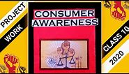 Class 10 project on consumer awareness | Project on consumer rights