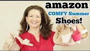 Amazon Summer Shoe Sandal Try On! Dream Pairs Affordable Comfortable