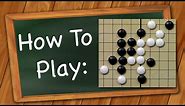 How to play Gomoku (5 in a row)