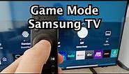 How to Turn On Game Mode on Samsung Smart TV!