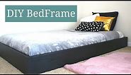 EASY Diy Wooden Bedframe | How to Make a Simple Twin Bed Frame