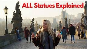 ALL Charles Bridge Statues Explained under 7 minutes