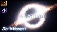 Interstellar Gargantua (black hole) | Live Wallpaper | Wallpaper engine | Живые обои | 4K | 2021