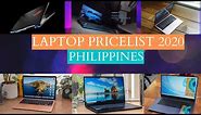 Laptop Pricelist in the Philippines 2020
