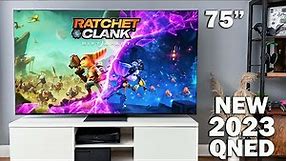 NEW 2023 75 inch TV LG 4K QNED81 | Unboxing, Setup + First Impressions