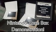 Nintendo Zone Box Demonstration (+Futureshop Cartridge Dumped!)