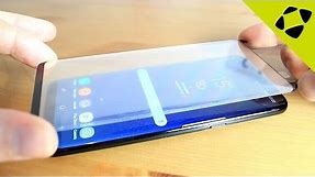 Olixar Samsung Galaxy S8 / S8 Plus Glass Screen Protector (Case Compatible) - Installation Guide