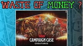 D&D Campaign Case: Creatures Unboxing and Brutally Honest Review