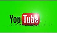 Intro YouTube Logo Green screen Full HD