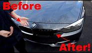 BMW F30 REMOVE YOUR KIDNEY GRILLES THE EASY WAY