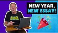 How to Write New Year's Resolution or Goal Essay (8 Simple Steps)