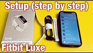 Fitbit Luxe: How to Setup (step by step) on iPhone or Android Phone