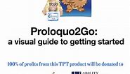 Proloquo2Go: a visual guide to getting started (PDF & video)